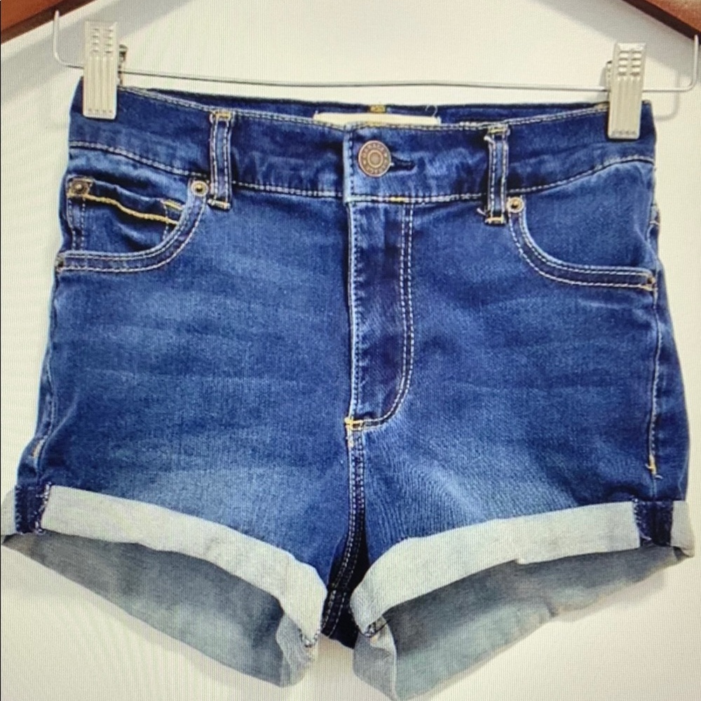 Blue Denim Women's Shorts